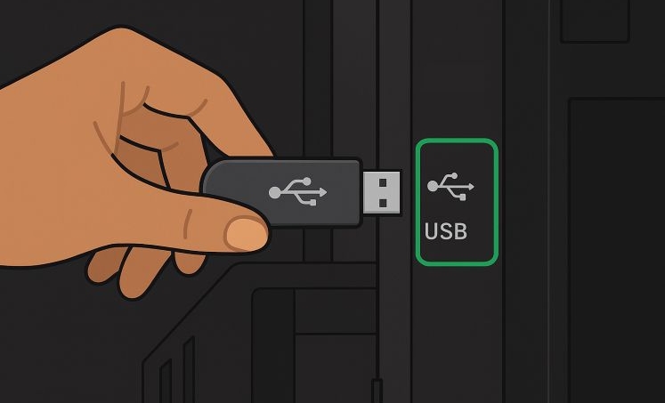 plug USB | Record Streaming Videos on Samsung Smart TV