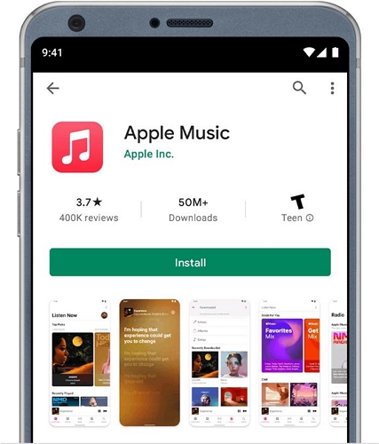 install Apple Music again | Download Apple Music on Android