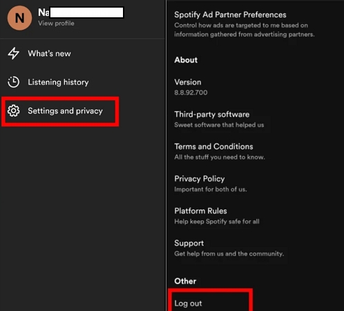 relogin Spotify | Spotify Not Downloading Songs