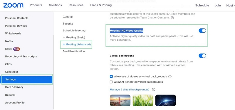 contact Zoom support | video zoom enhancer