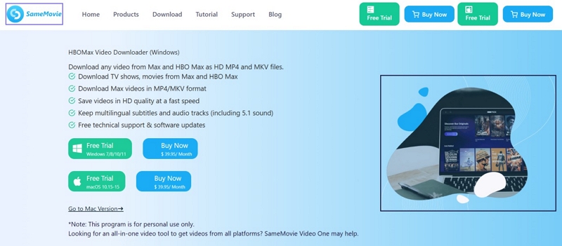 SameMovie | hbo max downloader