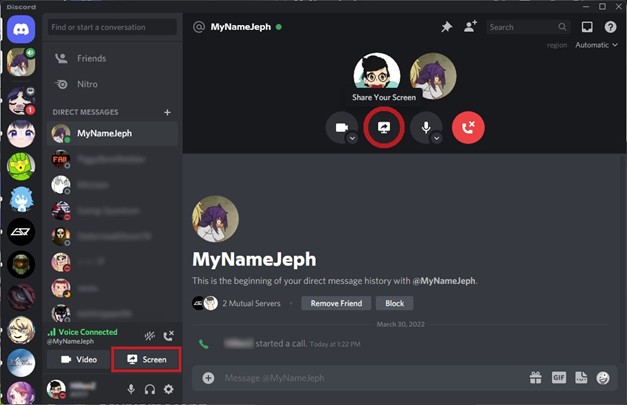 confirm the stream | how to stream youtube on discord 