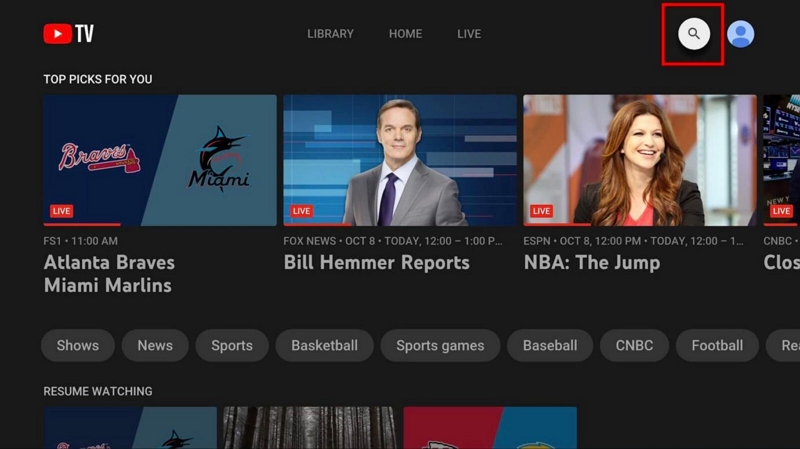navigate to the guide | how to record on youtube tv