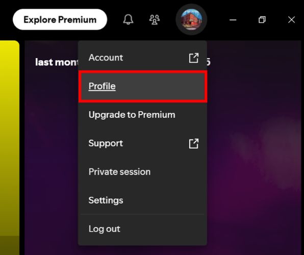 select Profile | Can You See Who Liked Your Playlist on Spotify