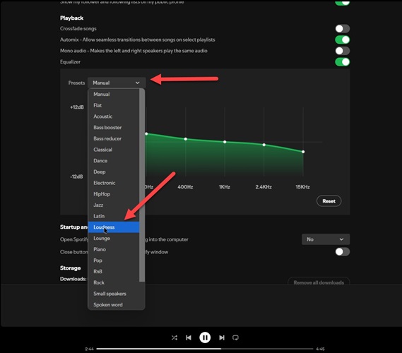 choose Loudness | Make Spotify Louder 