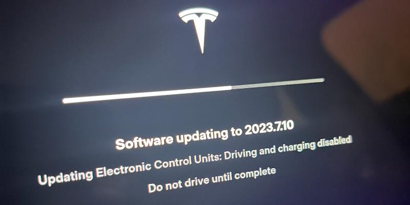 hit Install Now | Apple Music on Tesla
