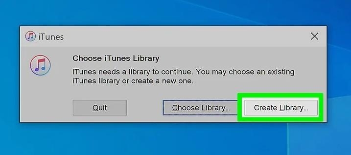 create new library | Copy Spotify Playlists