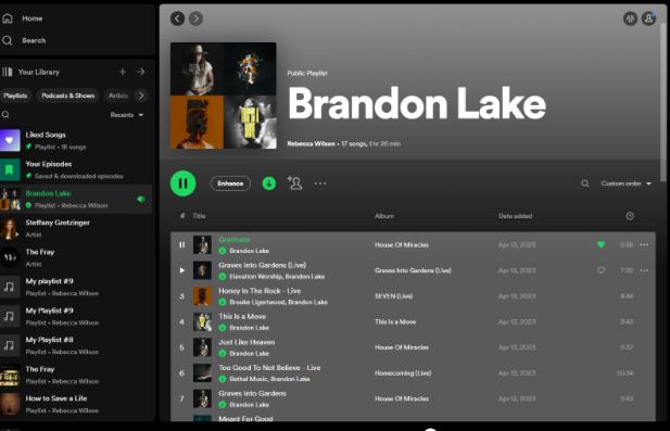 press Crtl and A | Copy Spotify Playlists