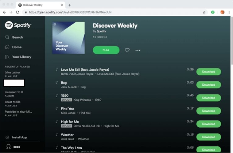 Download icon | Spotify Deezer Music Downloader