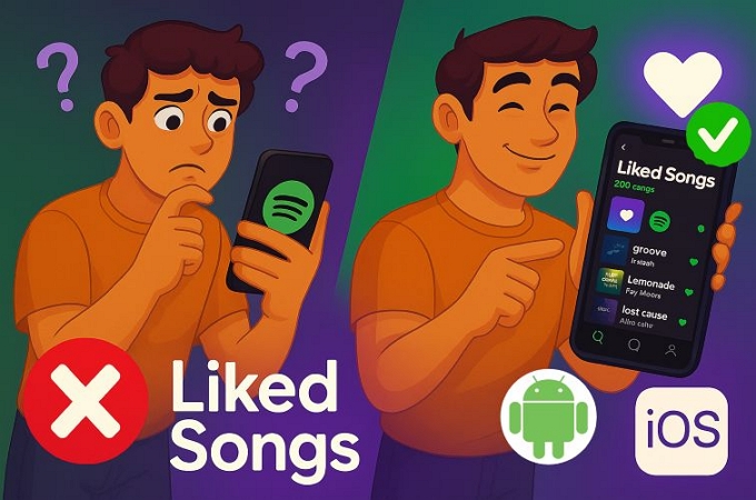 Spotify Liked Songs | Spotify Liked Songs Not Showing