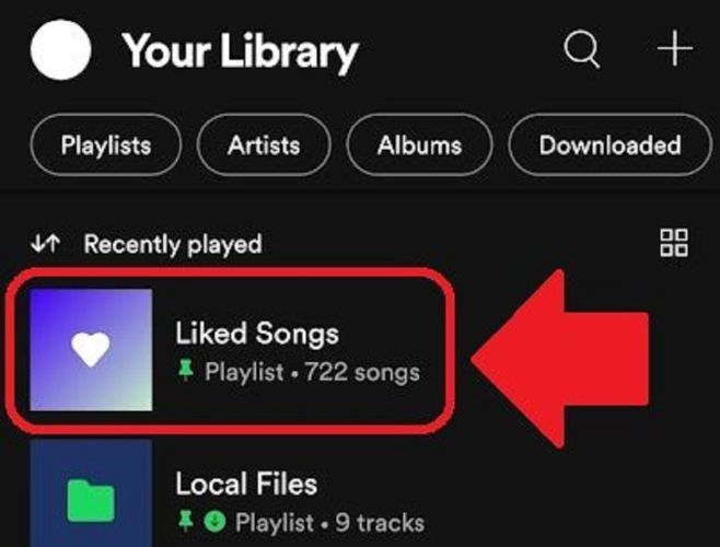 syncing issues | Spotify Liked Songs Not Showing