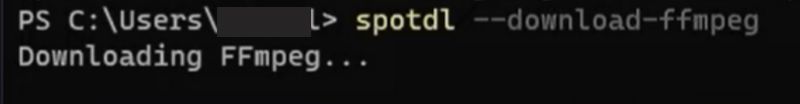 set up FFmpeg | Spotify to FLAC