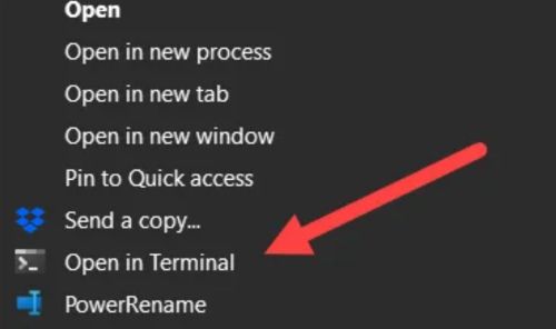choose Open in Terminal | Spotify to FLAC