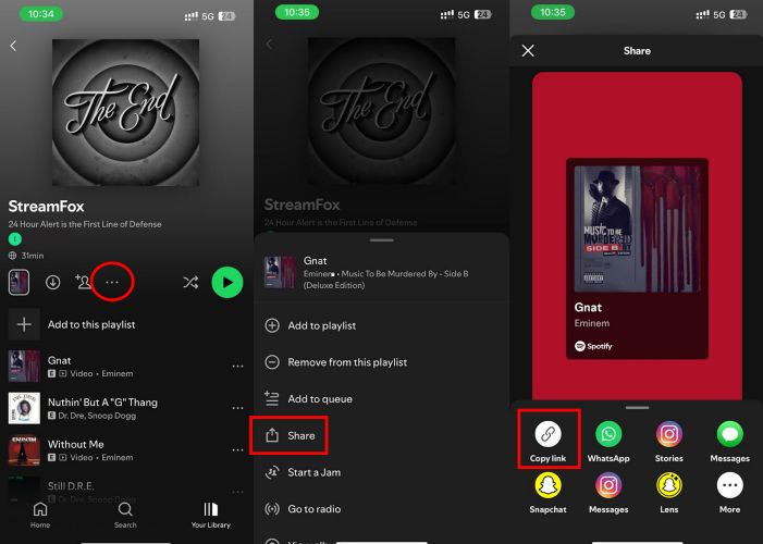 copy song link | Spotify to FLAC