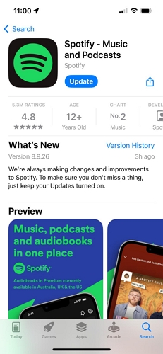 App Store | Spotify equalizer