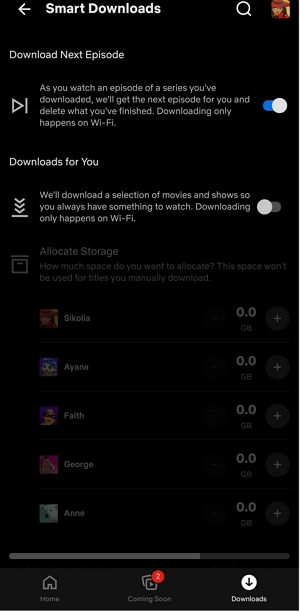 manage download files | download movies on netflix on kindle fire