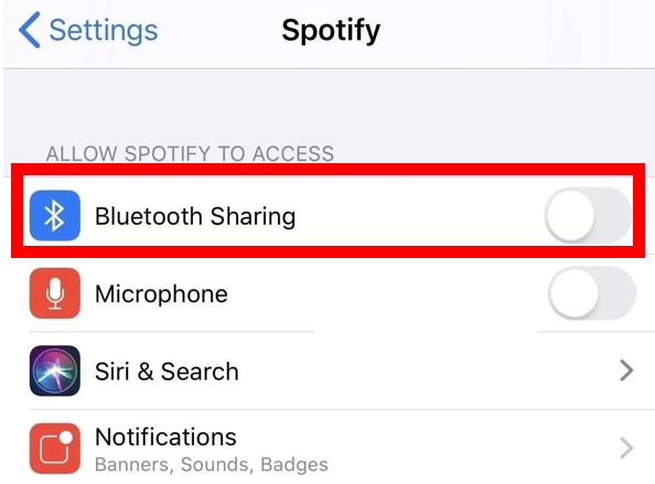 turn off Bluetooth Sharing | Stop Spotify from Opening on Startup