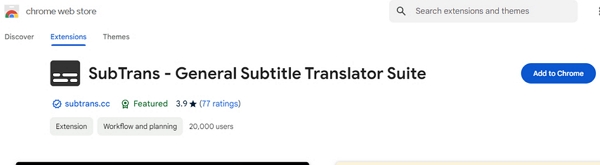 subtrans | download netflix subtitles