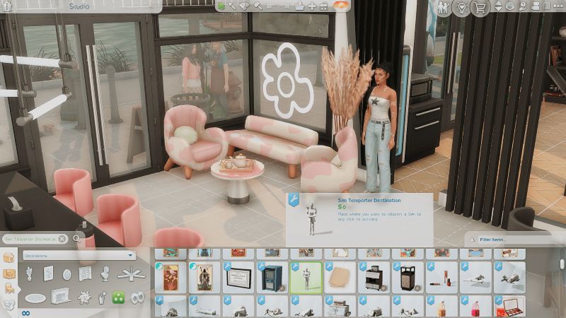 saved in the background | Take Sims 4 Screenshots