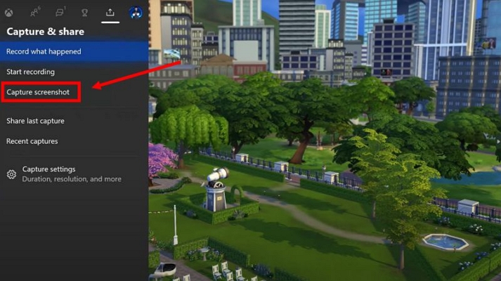 press Y | Take Sims 4 Screenshots
