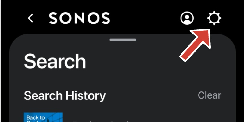 tap Settings | Can't Add Apple Music to Sonos with Correct Password
