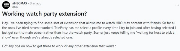 Actual Experience | hbo max watch party