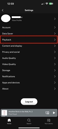 choose Playback | Make Spotify Louder 