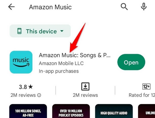 search for Amazon Music | Turn off Shuffle on Amazon Music