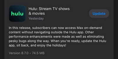 reinstall Hulu | why cant i download on hulu