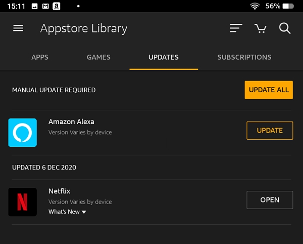 netflix app | can you download netflix on amazon fire tablet
