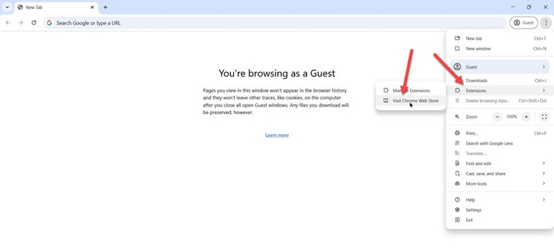 click Visit Chrome Web Store | Make Spotify Louder 