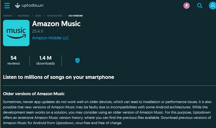 Amazon Music versions | Amazon Music on Android Auto