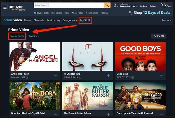 My Stuff | play amazon prime video on vlc