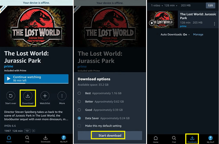 enjoy your downloaded content | play amazon prime video on vlc