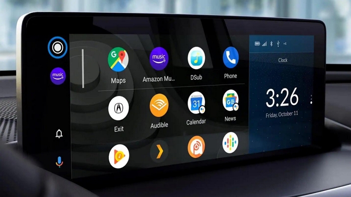 refresh screen | Amazon Music on Android Auto