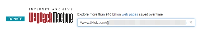 complete URL | deleted tiktoks