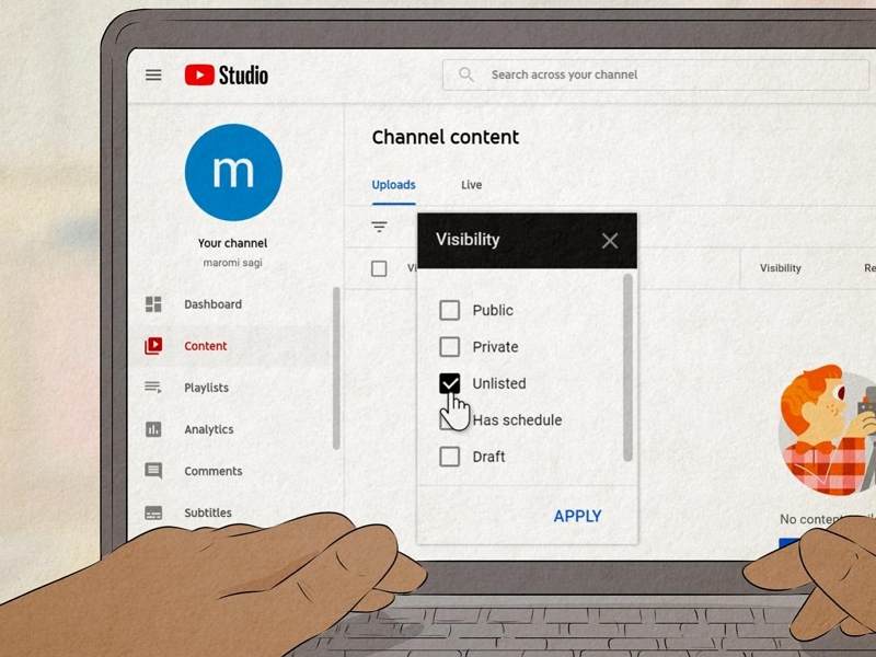 manage youtube videos | find unlisted youtube videos without link