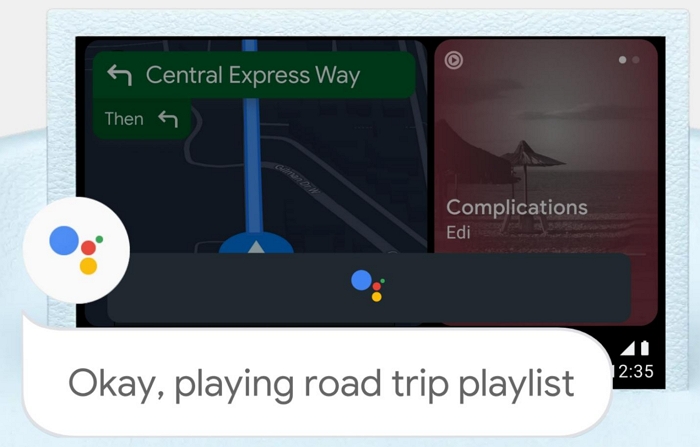 say a command | Amazon Music on Android Auto