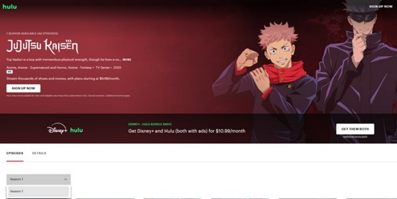 watch jjk online 1 | is jjk on hulu