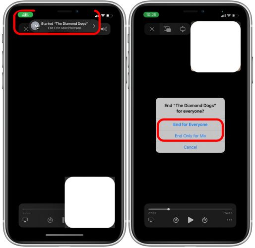return to FaceTime | Watch Netflix on FaceTime