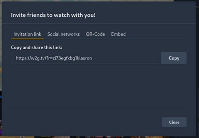 invite link to your friends | hbo max watch party
