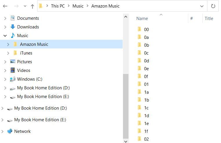 keep folders | Where Does Amazon Music Download to