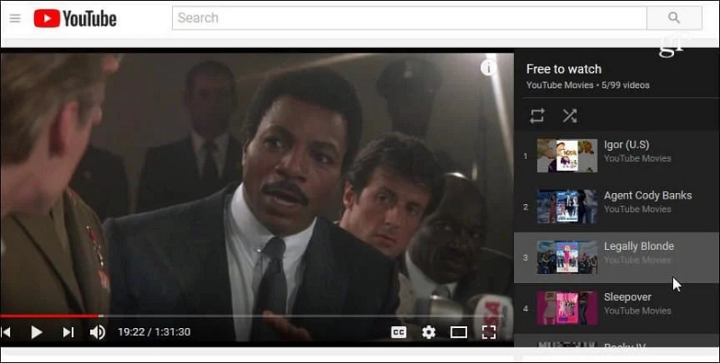 YouTube Movies | hdtoday.cc