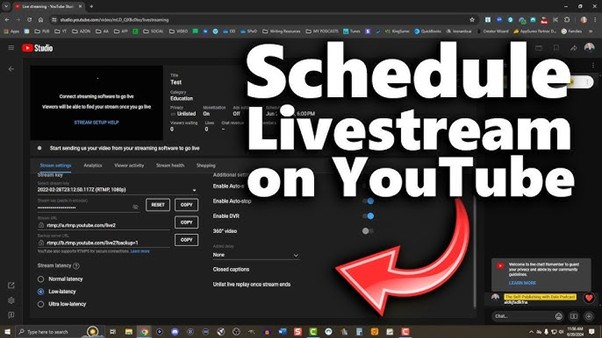 scheduled stream not starting | live streams not working on youtube